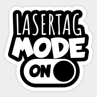 Lasertag mode on Sticker